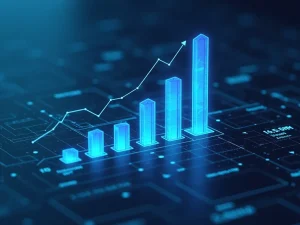 Predictive HR analytics dashboard showcasing workforce trends and data-driven insights